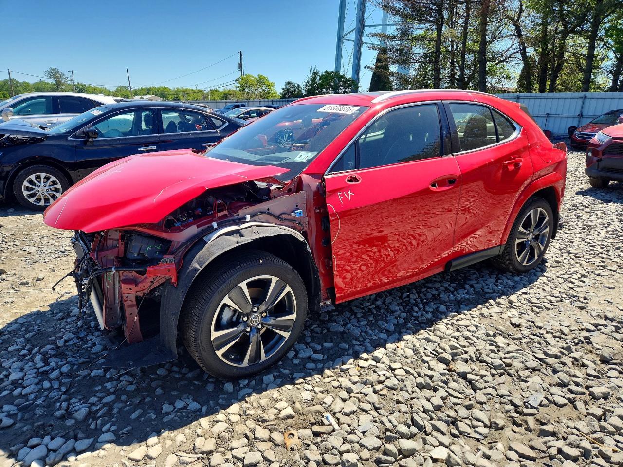2023 Lexus UX 250h Premium, VIN JTHP9JBH2P2063448 — Перед