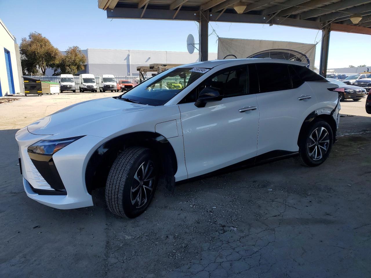 2025 Lexus RZ RZ 300e, VIN JTJABABB3SA011443 — Rear end