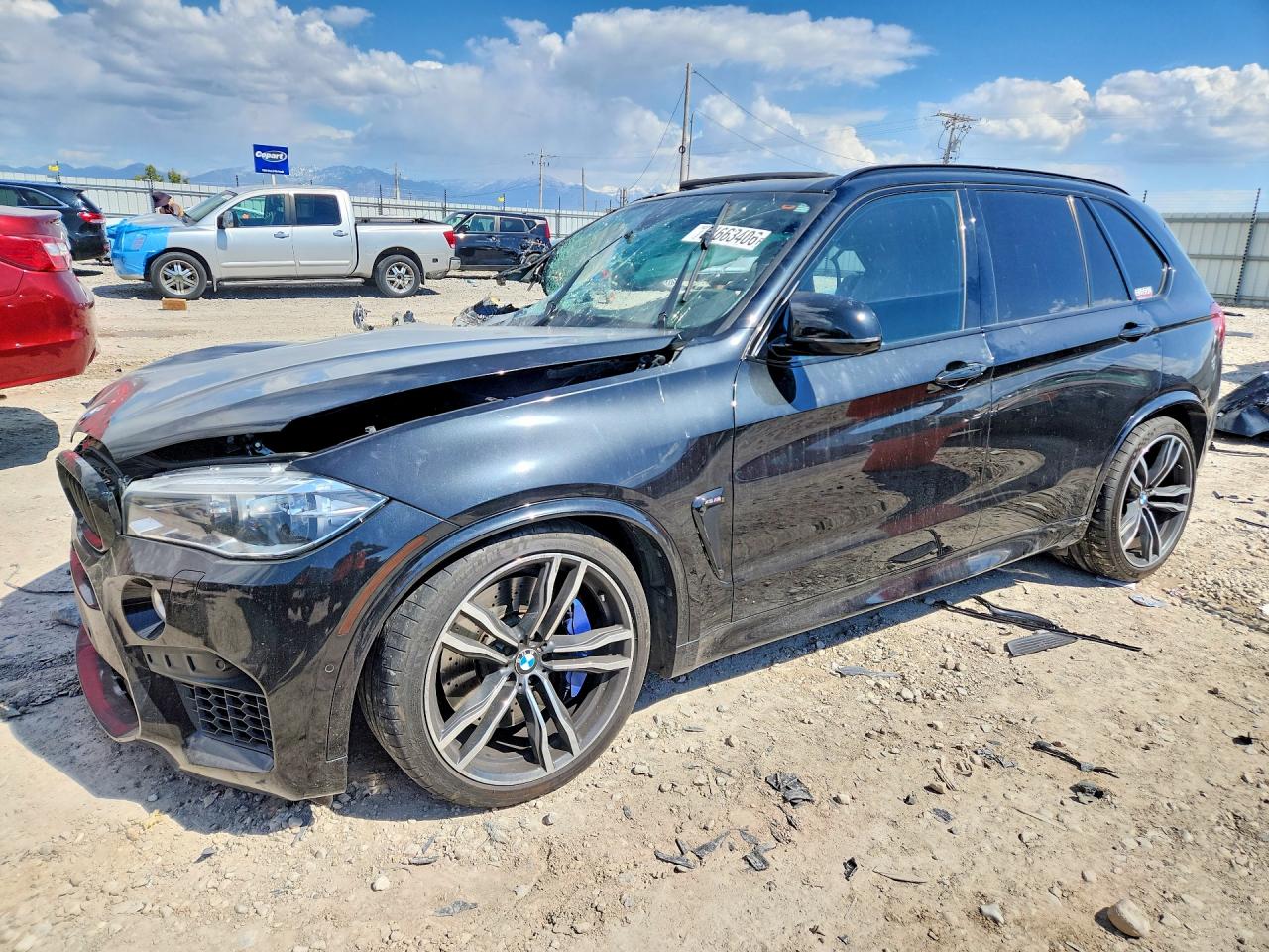 2018 BMW X5 M, VIN 5YMKT6C57J0X21256 — Side