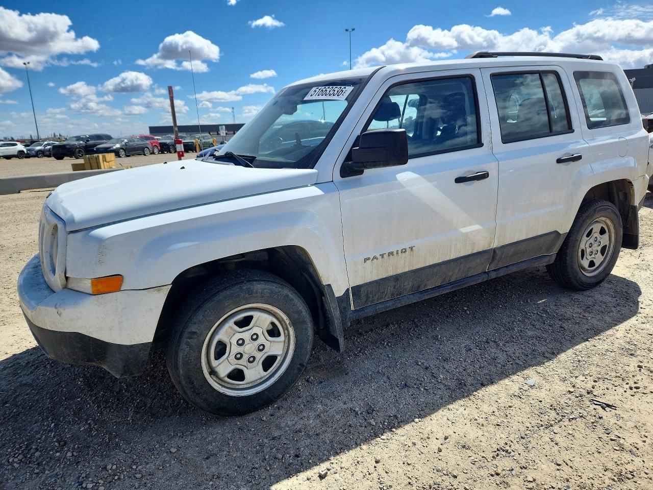 2017 Jeep Patriot High Altitude, VIN 1C4NJRAB3HD159879 — Frame damage