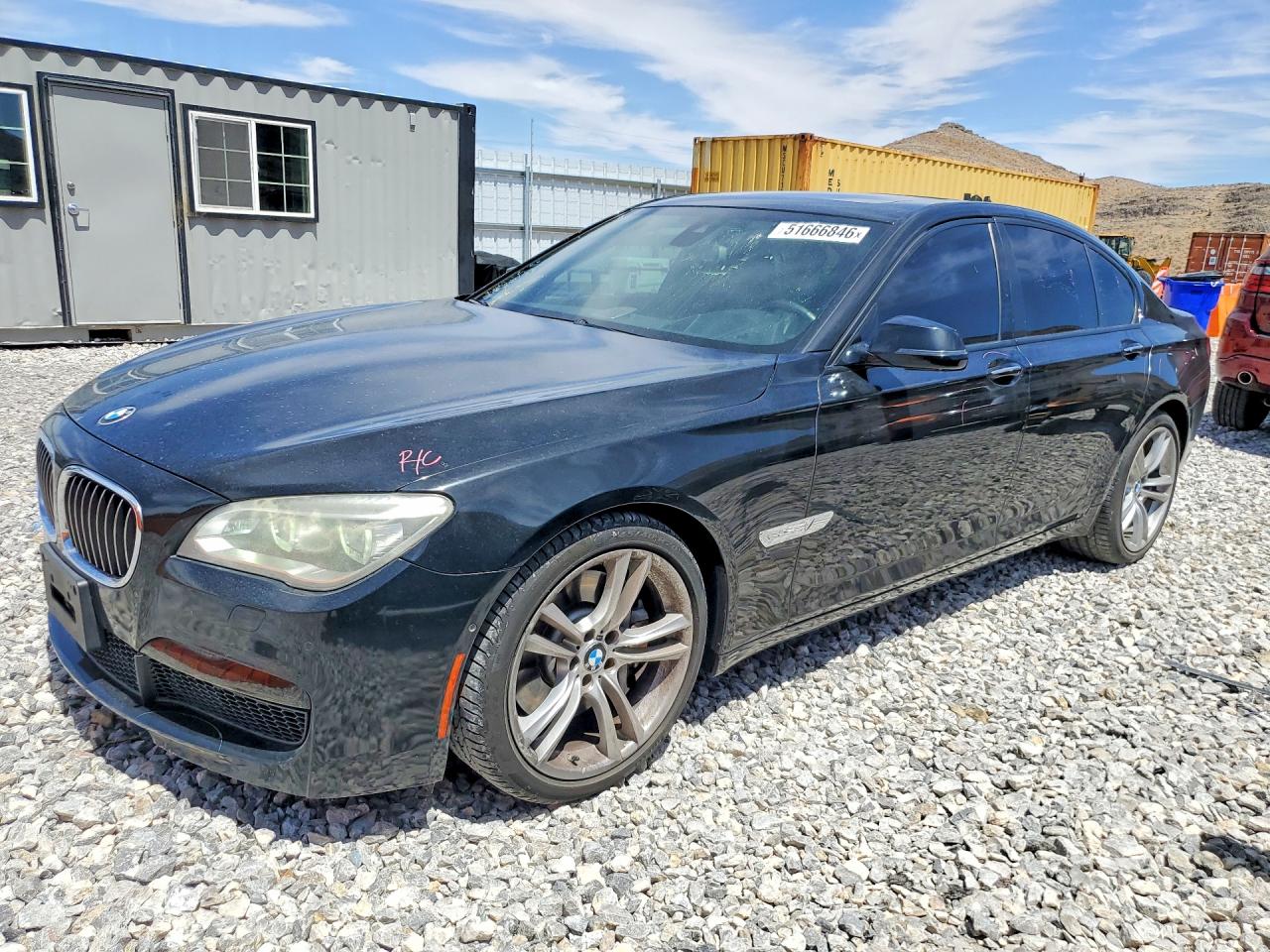 2013 BMW 7 Series 750i, VIN WBAYA8C51DC996626 — Vandalism