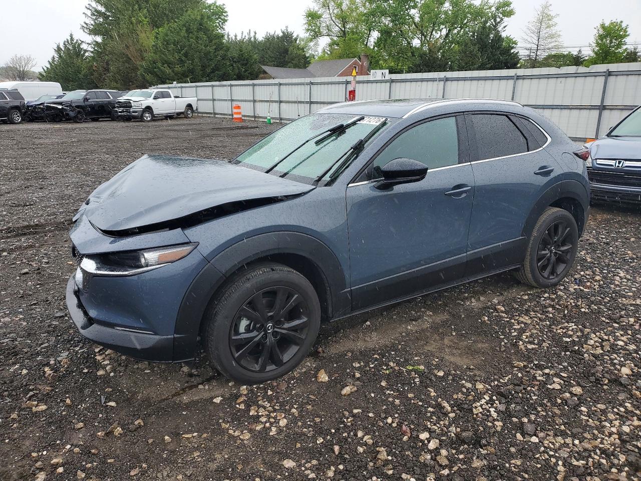 2023 Mazda CX-30 S Carbon Edition, VIN 3MVDMBCM2PM537698 — Front end