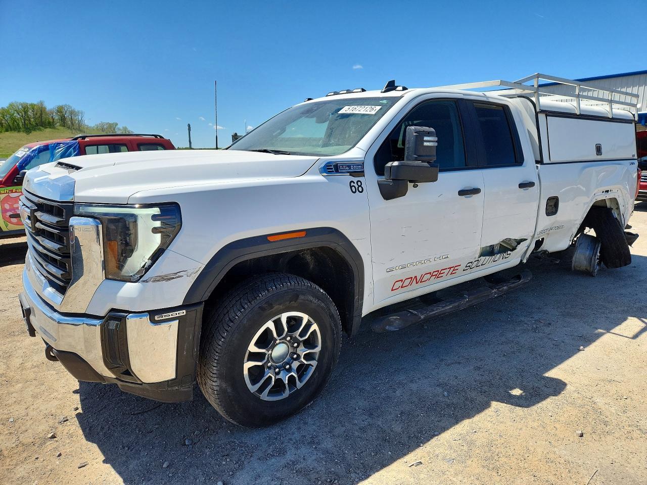 2024 GMC Sierra 3500HD Pro, VIN 1GT59SE72RF380336 — Side