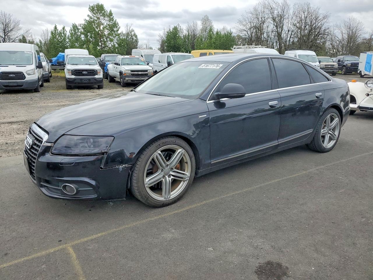 2011 Audi A6 Premium Plus, VIN WAUFGAFB3BN054206 — Prior damage history