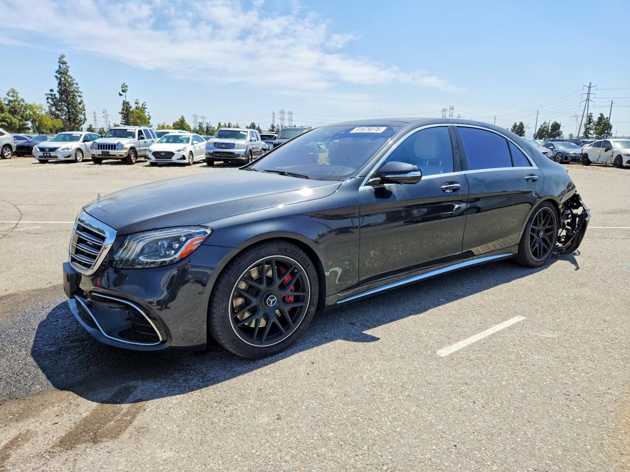 2020 Mercedes-Benz S 63 AMG, VIN W1KUG8JB4LA533128 — Rear end