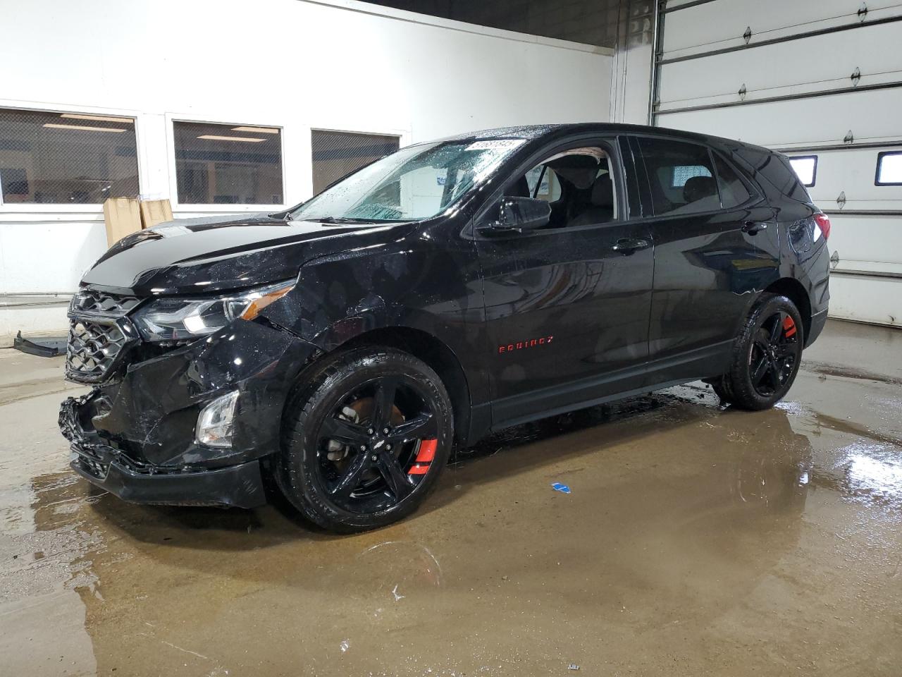 2019 Chevrolet Equinox LT, VIN 2GNAXVEX3K6150687 — Frame damage