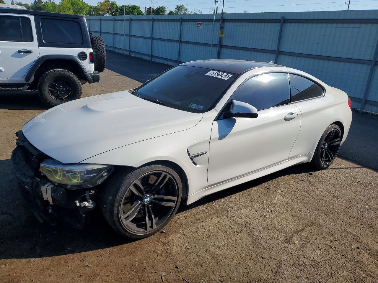 2018 BMW M4, VIN WBS4Y9C55JAA85527 — Front end