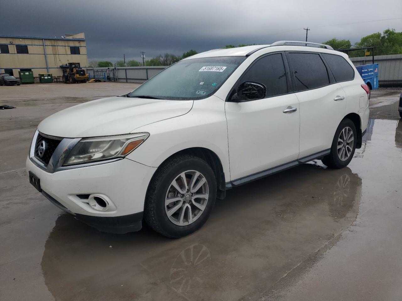 2014 Nissan Pathfinder SV, VIN 5N1AR2MM8EC729447 — Фото с аукциона