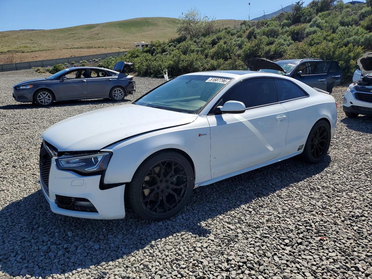2014 Audi S5 Premium Plus, VIN WAUCGAFR5EA019114 — Front end
