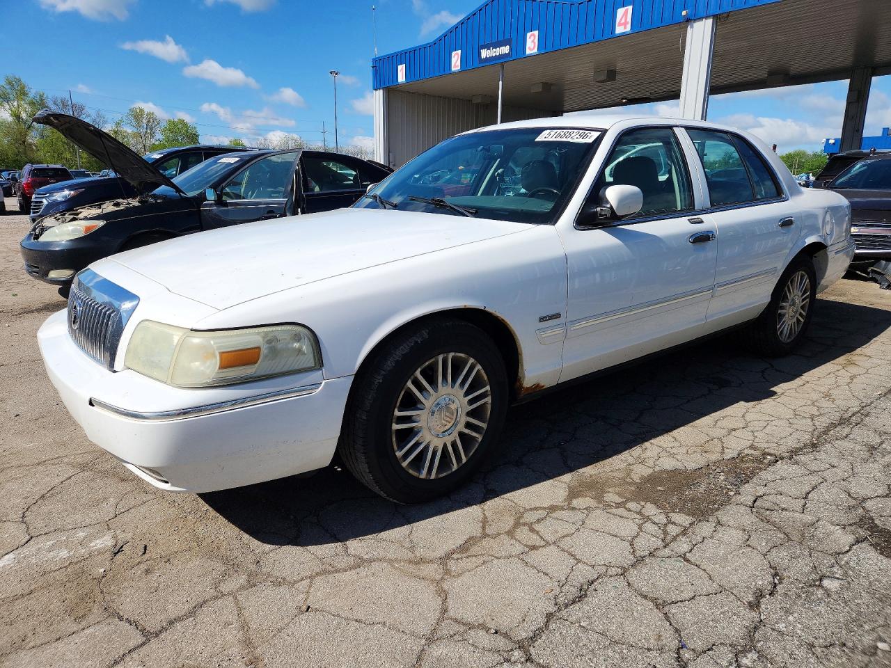 2010 Mercury Grand Marquis LS, VIN 2MEBM7FV7AX601772 — Hail