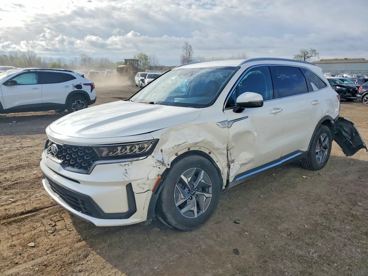 2021 Kia Sorento S, VIN KNDRG4LG9M5024308 — Бок