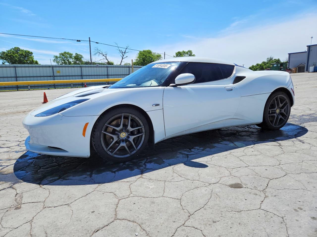 2010 Lotus Evora 2+2, VIN SCCLMDTU2AHA11500 — Water / flood