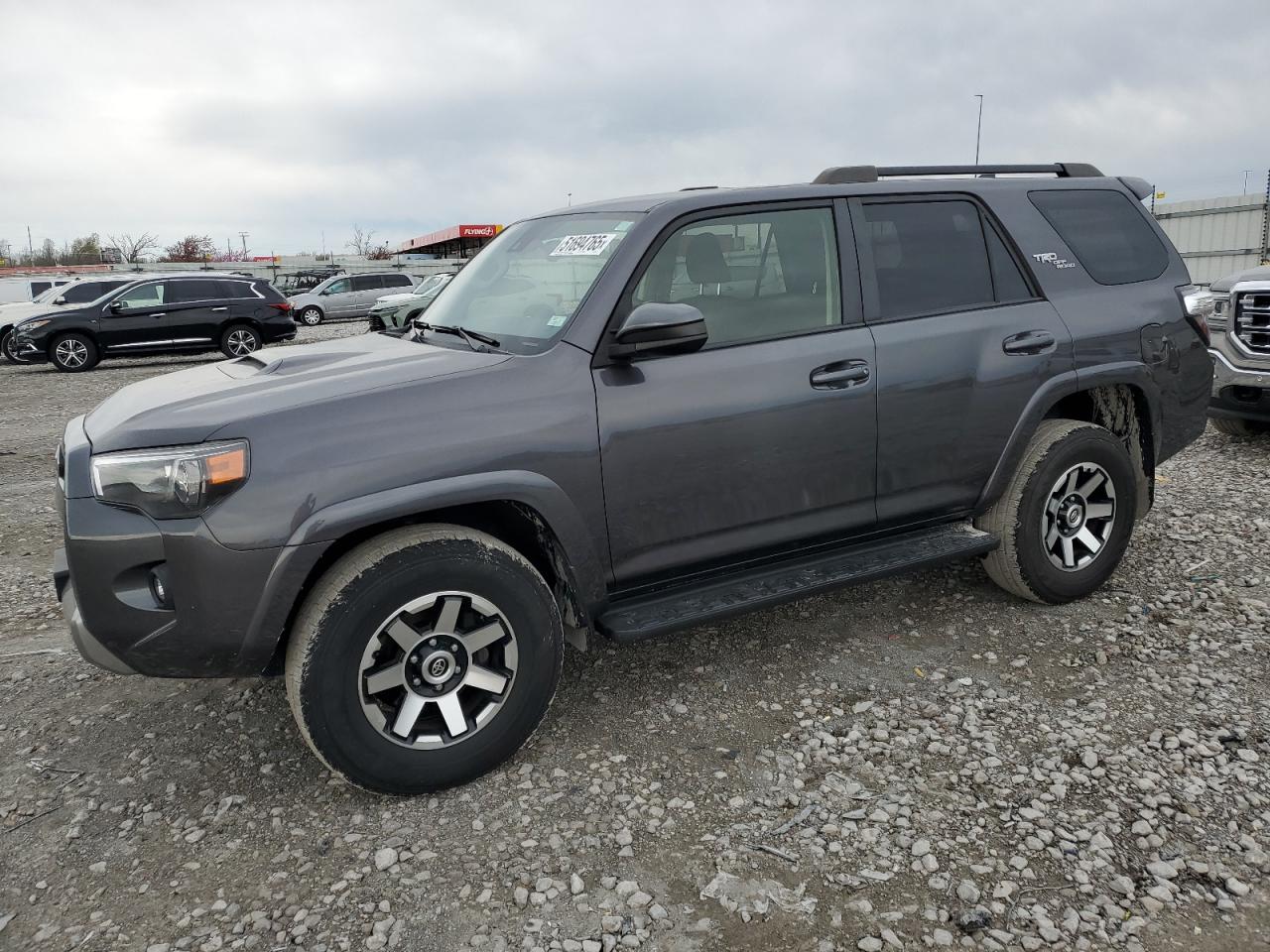 2021 Toyota 4Runner TRD Off Road, VIN JTEPU5JR0M5928702 — Hail