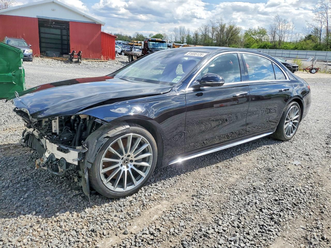 2023 Mercedes-Benz S 500, VIN W1K6G6DB6PA187971 — Front end