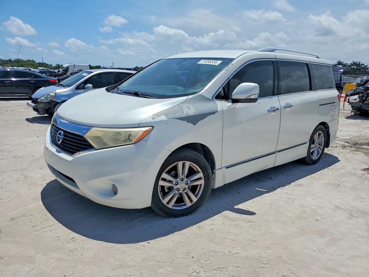2012 Nissan Quest SV, VIN JN8AE2KP4C9035270 — Minor dents and scratches