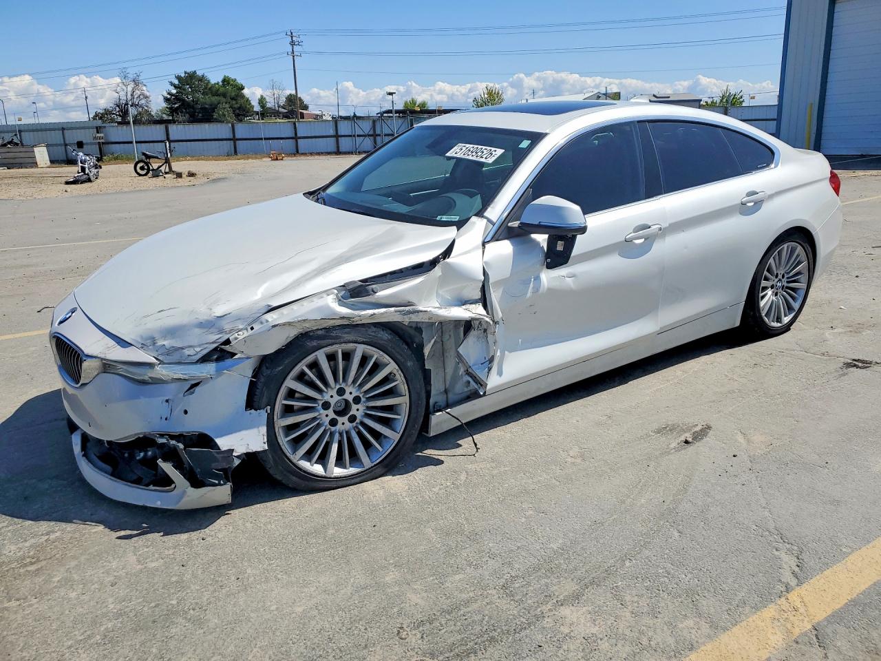 2015 BMW 4 Series 428i xDrive, VIN WBA4C9C56FD330860 — Undercarriage