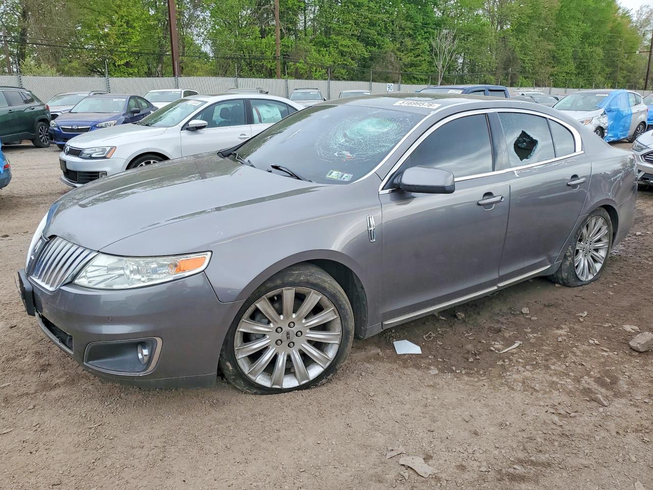 2011 Lincoln MKS EcoBoost, VIN 1LNHL9FT5BG603340 — Vandalism