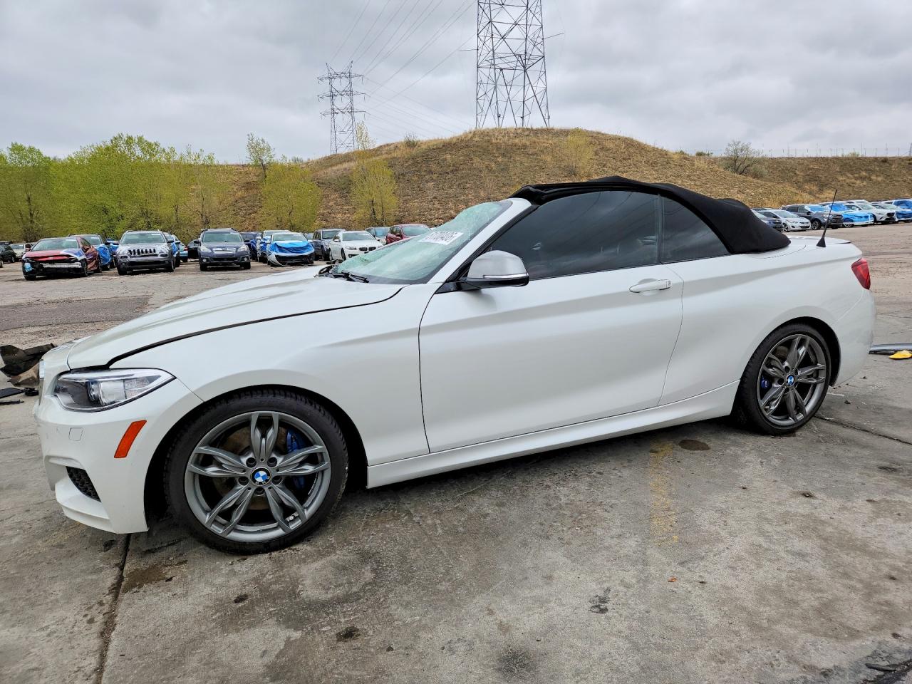 2015 BMW 2 Series M235i, VIN WBA1M1C53FV393281 — Roof