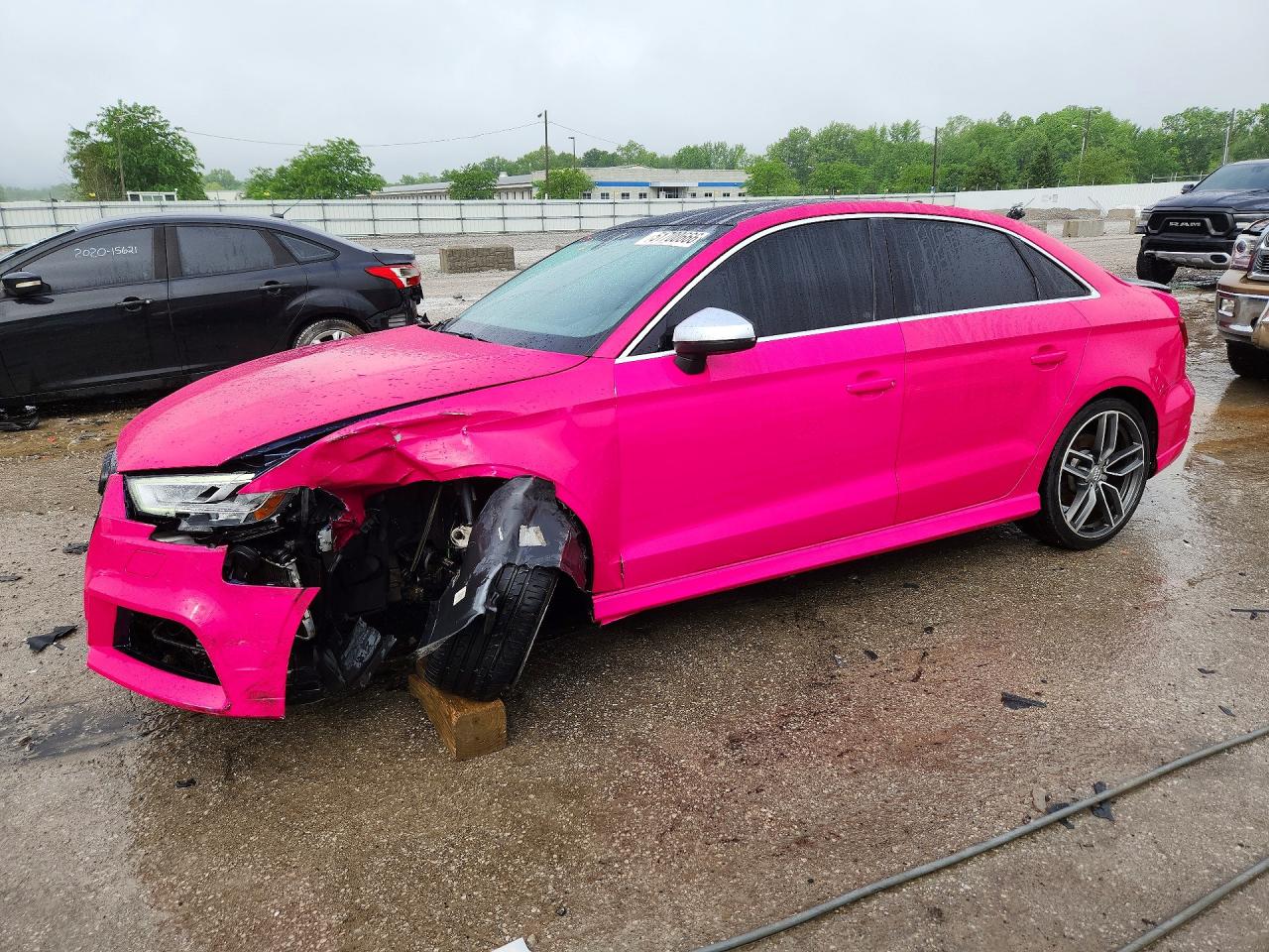 2017 Audi S3 Premium Plus, VIN WAUB1GFF2H1073299 — Front end