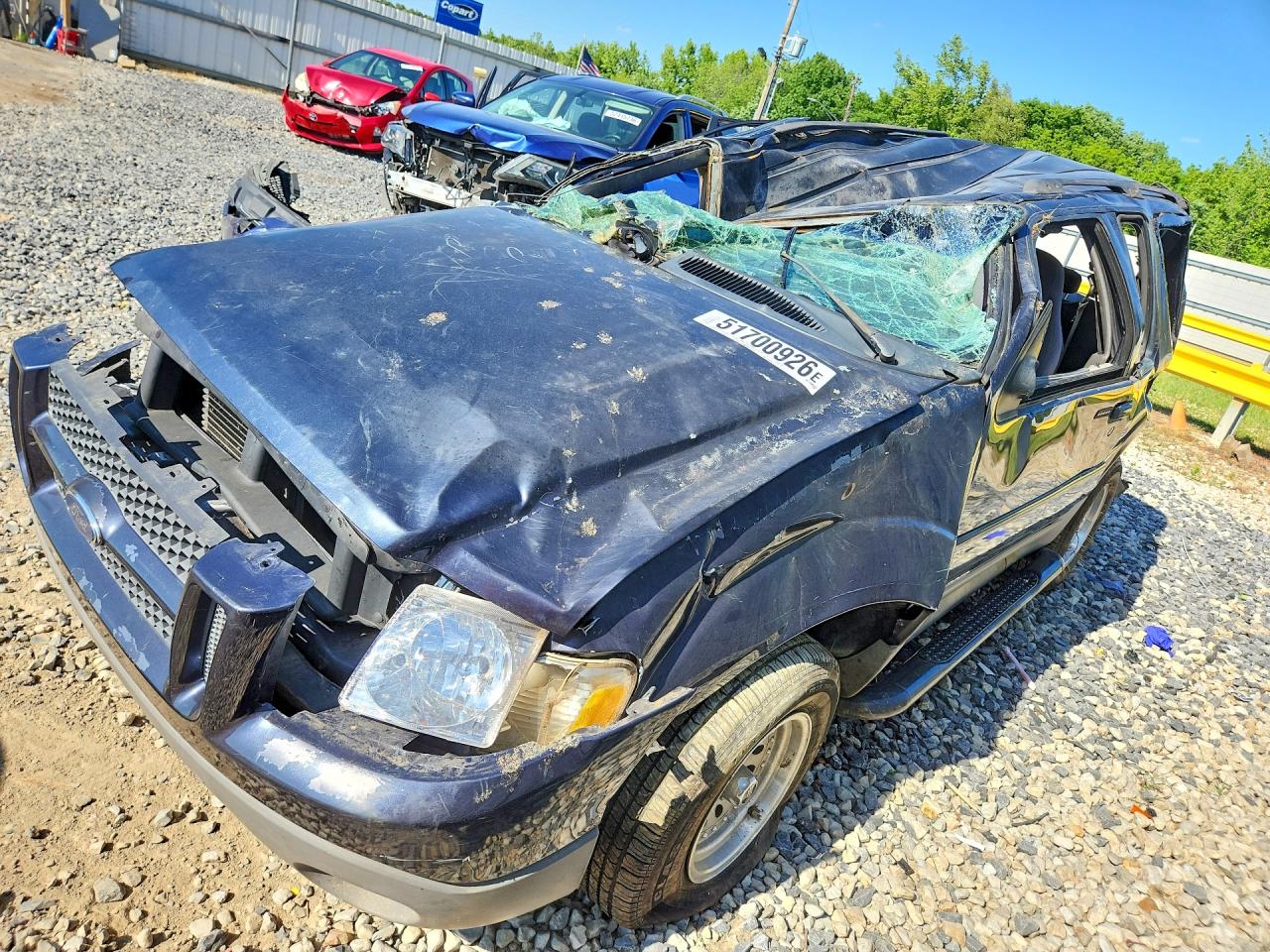 2001 Ford Explorer Sport, VIN 1FMYU60E91UB03090 — All over