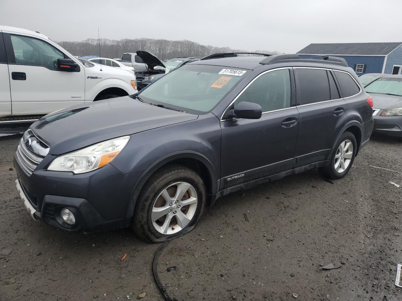 2013 Subaru Outback Limited, VIN 4S4BRDLC8D2210220 — Water / flood