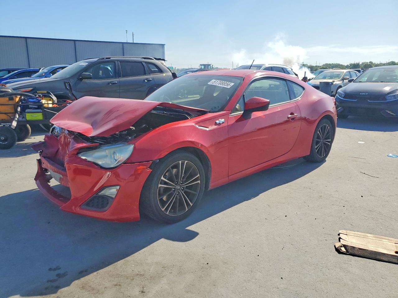 2013 Scion FR-S, VIN JF1ZNAA15D2704412 — Front end