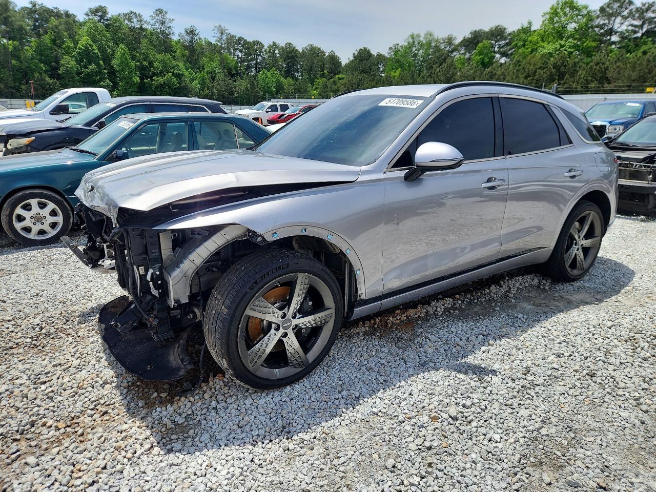 2023 Genesis GV70 2.5T, VIN KMUMADTB7PU123913 — Перед
