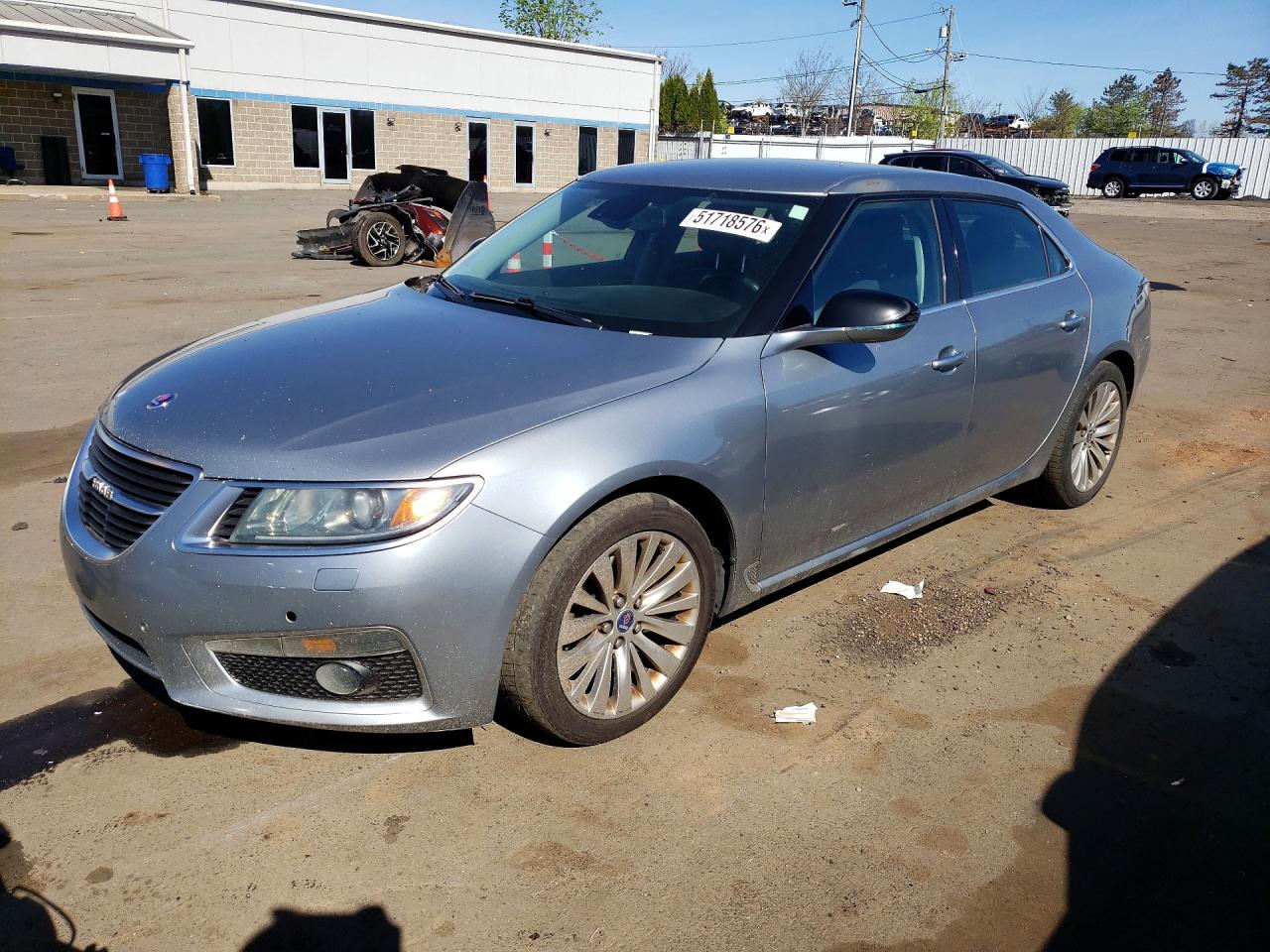 2010 Saab 9-5 Aero, VIN YS3GR4BJ8A4002843 — Minor dents and scratches