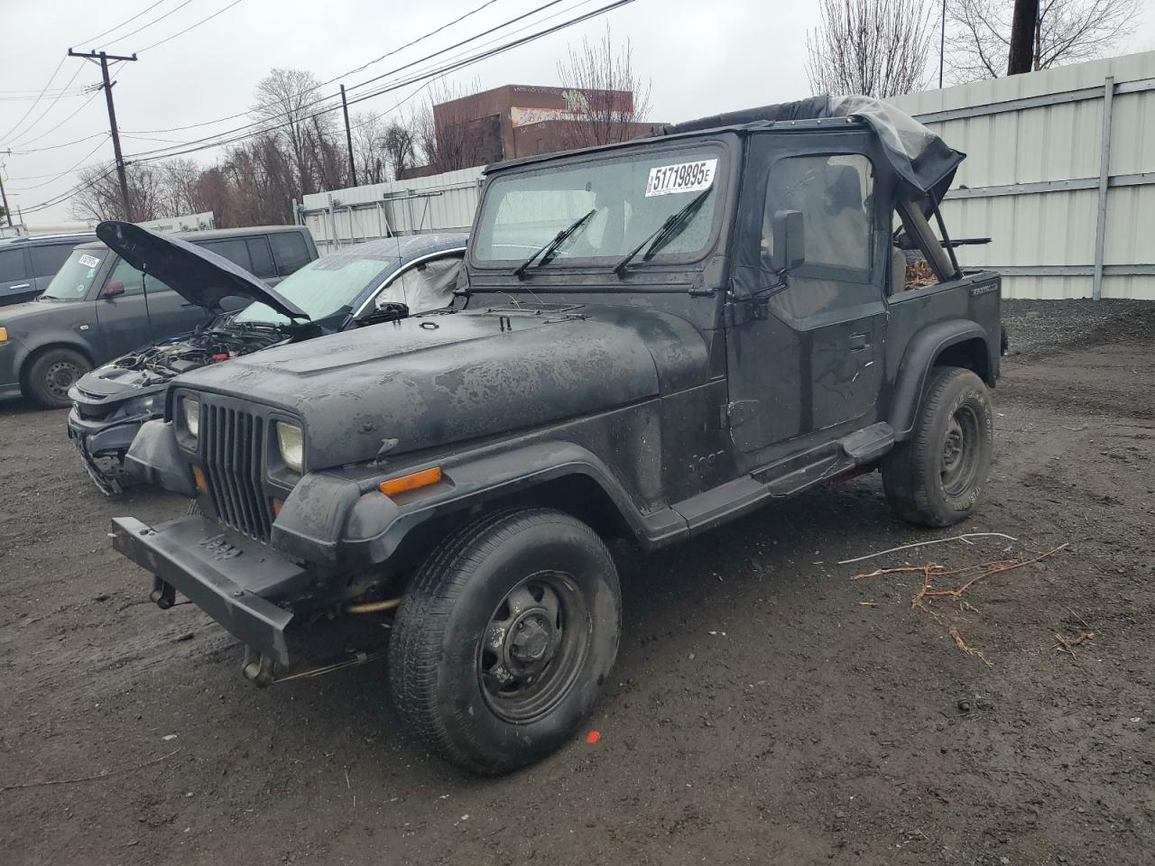 1989 Jeep Wrangler, VIN 1J4FY29T8KJ149494 — All over
