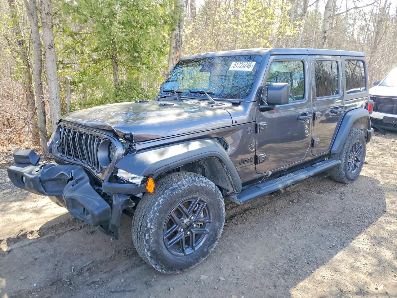 2025 Jeep Wrangler Sport, VIN 1C4PJXDN5SW627562 — Front end