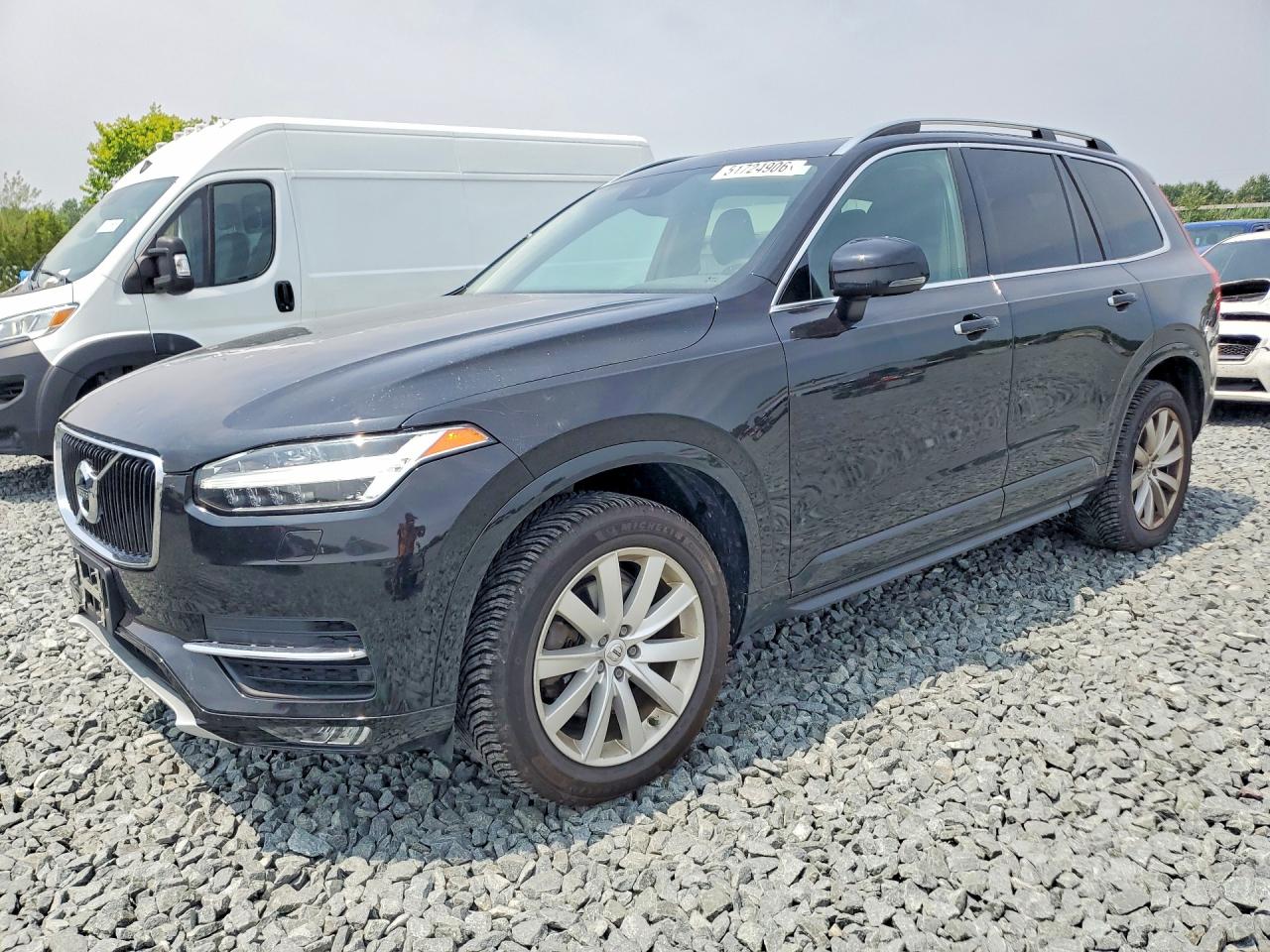 2016 Volvo XC90 T6 Momentum, VIN YV4A22PK9G1043268 — Hail