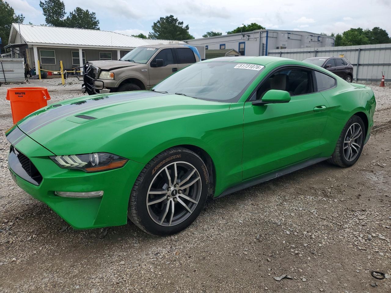 2019 Ford Mustang EcoBoost, VIN 1FA6P8TH7K5102493 — Hail