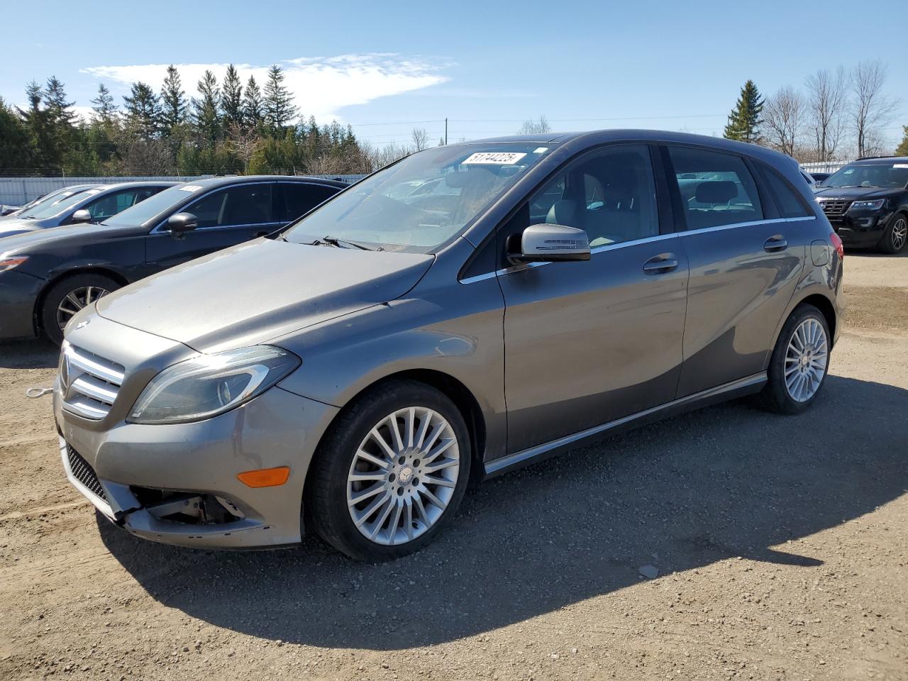 2014 Mercedes-Benz B 250 Sports Tourer, VIN WDDMH4EB6EJ212453 — Фото с аукциона