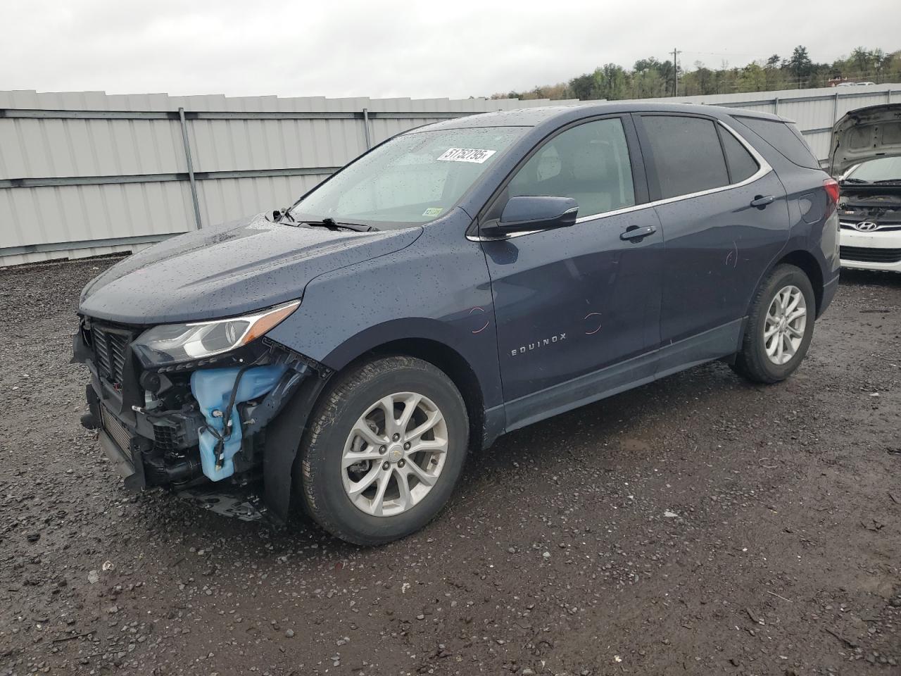 2018 Chevrolet Equinox LT, VIN 3GNAXJEV9JS586046 — Front end