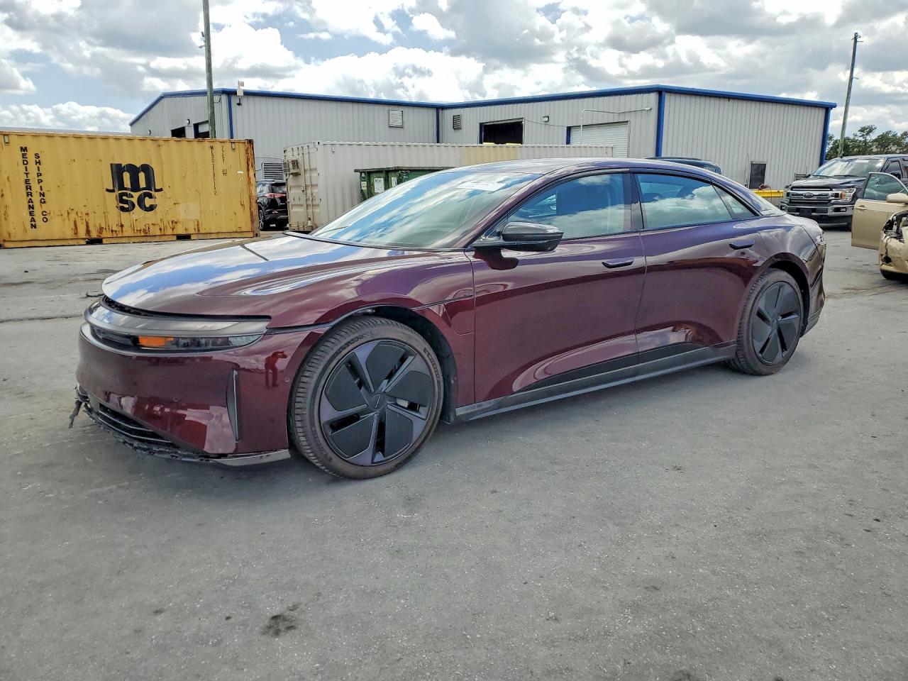 2025 Lucid Air Touring, VIN 50EA1TEA7SA002518 — Front end