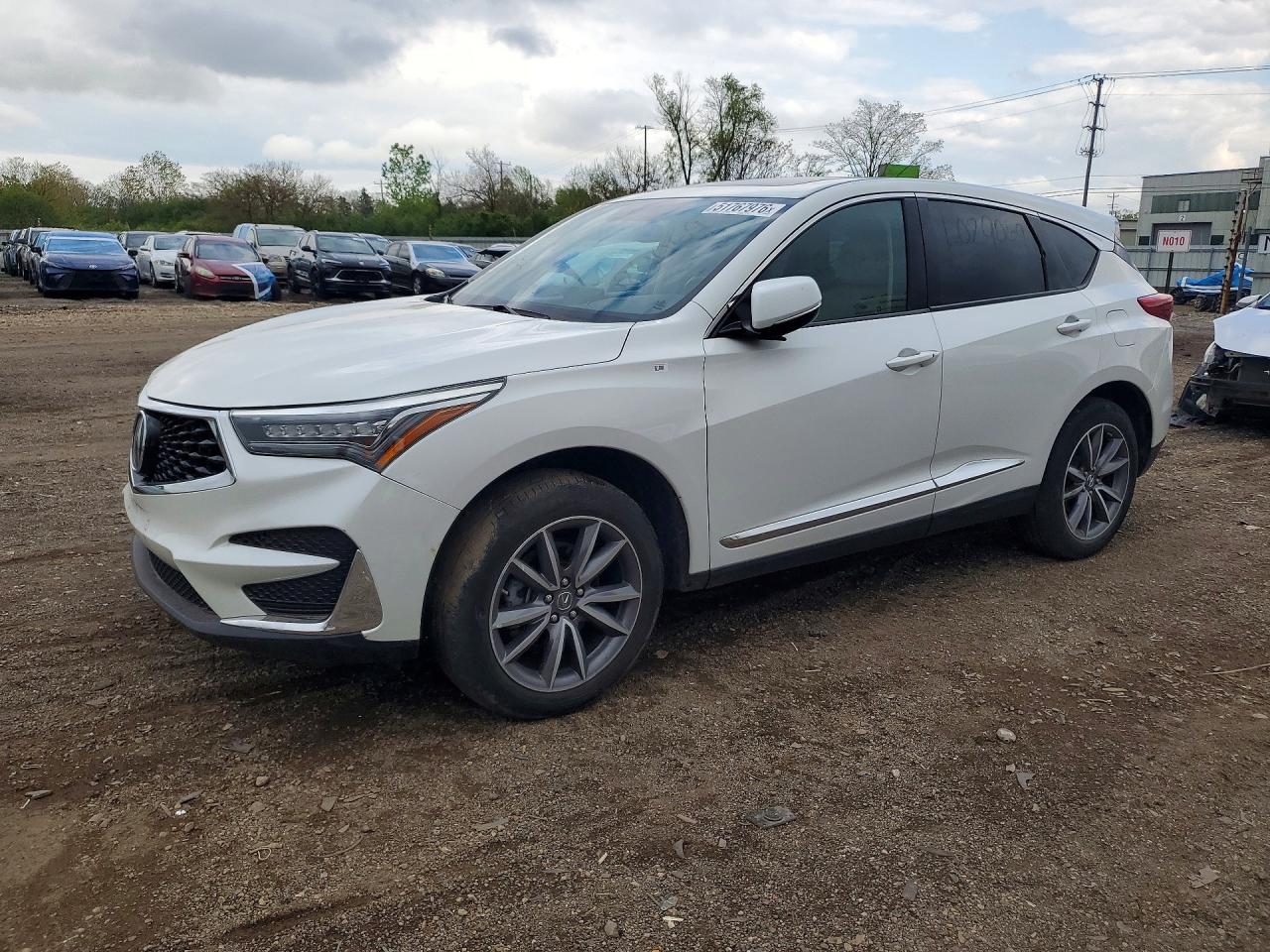 2020 Acura RDX Technology, VIN 5J8TC2H58LL029069 — Vandalism