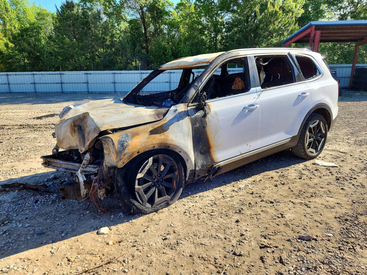 2024 Kia Telluride S, VIN 5XYP64GCXRG532383 — Burn