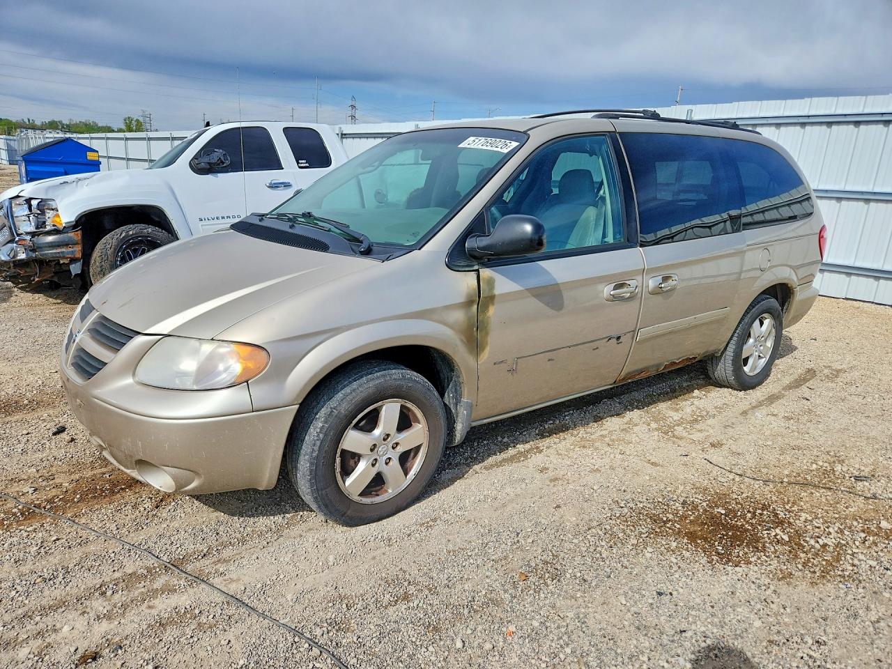 2007 Dodge Grand Caravan SXT, VIN 2D4GP44L97R119397 — Град