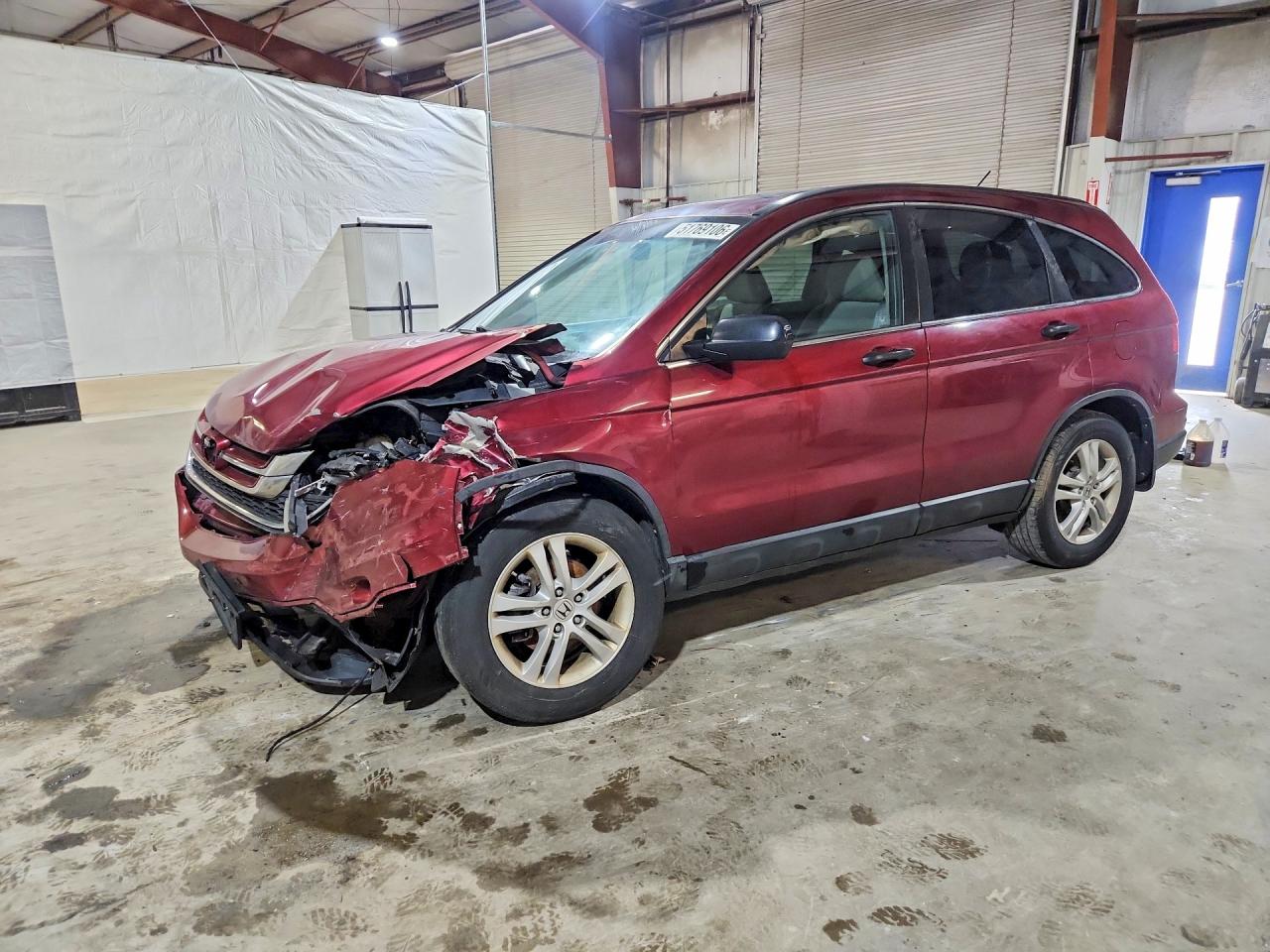 2010 Honda CR-V EX, VIN 5J6RE4H52AL003895 — Front end