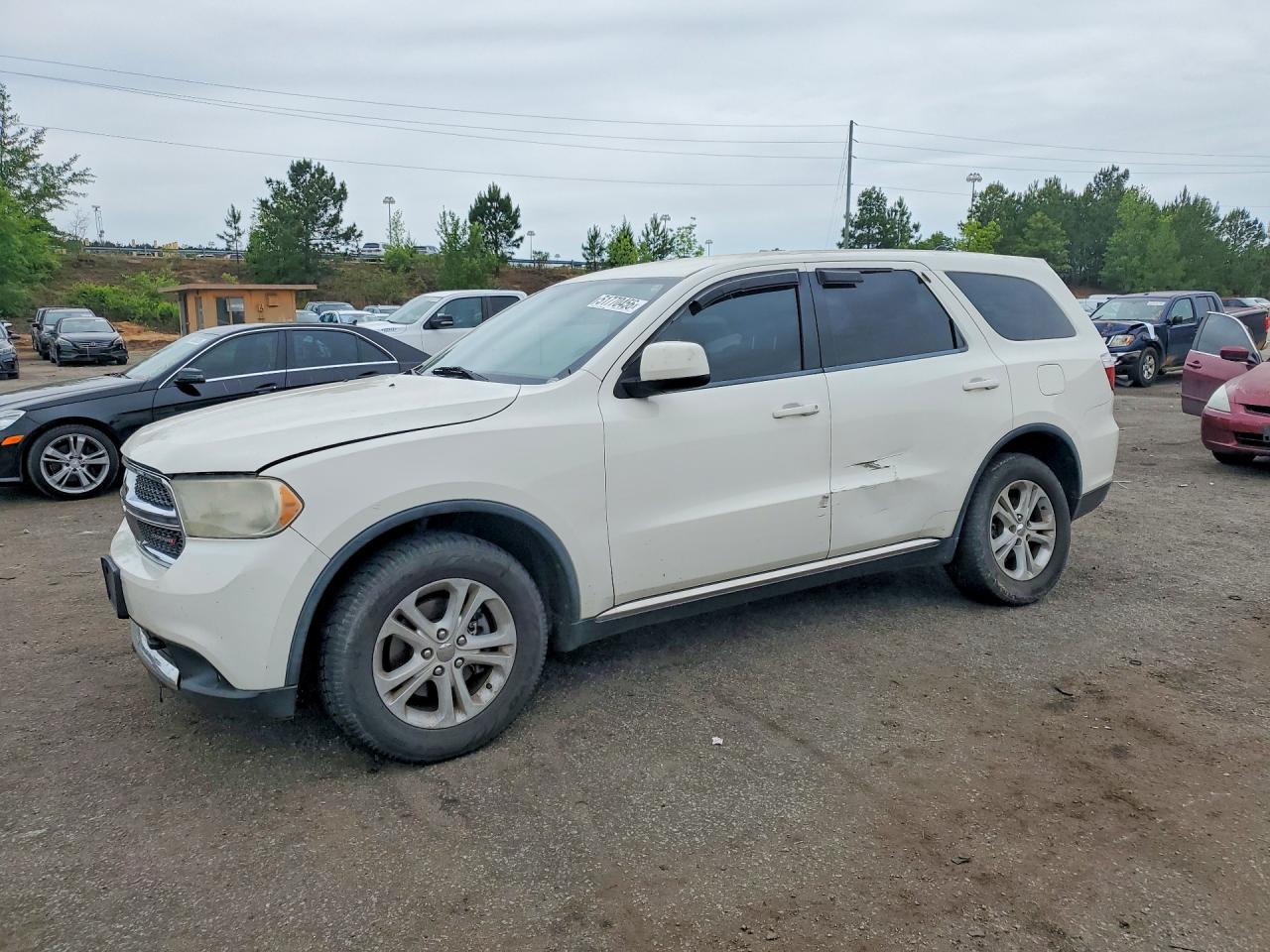 2012 Dodge Durango SXT, VIN 1C4RDJAG9CC261739 — Side