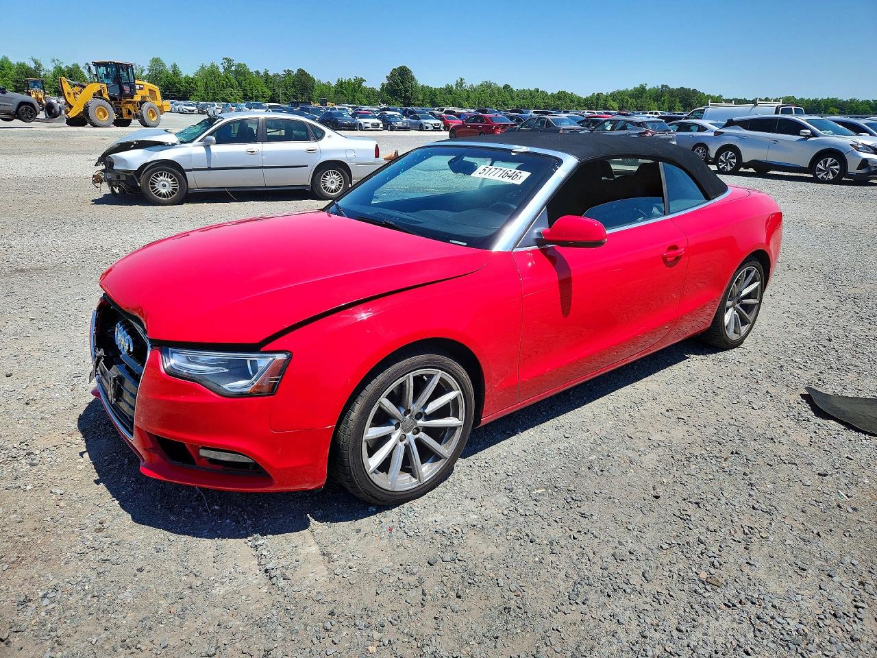 2015 Audi A5 Premium, VIN WAUCFAFH9FN002627 — Water / flood