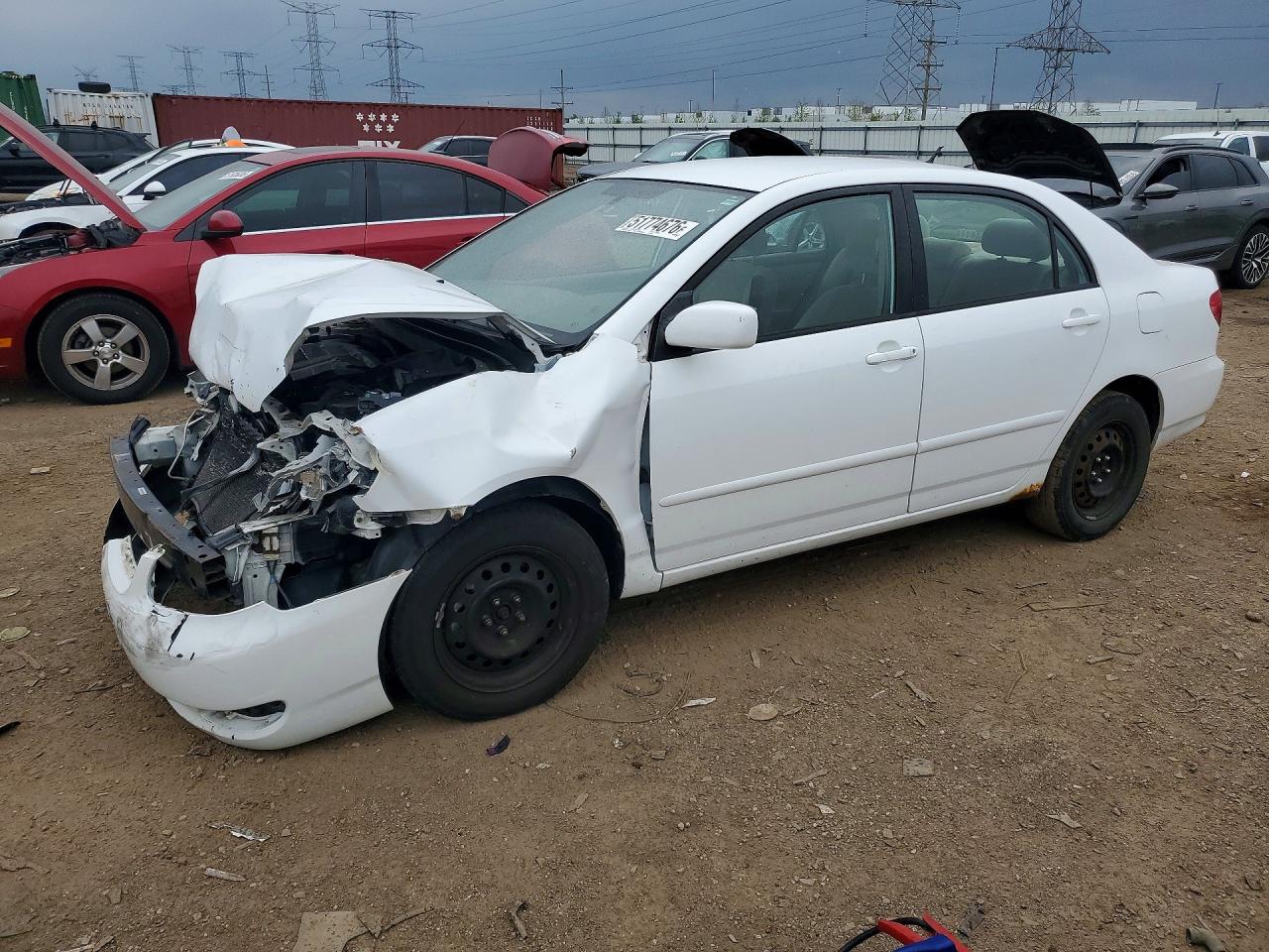 2008 Toyota Corolla LE, VIN 1NXBR32E58Z998770 — Front end