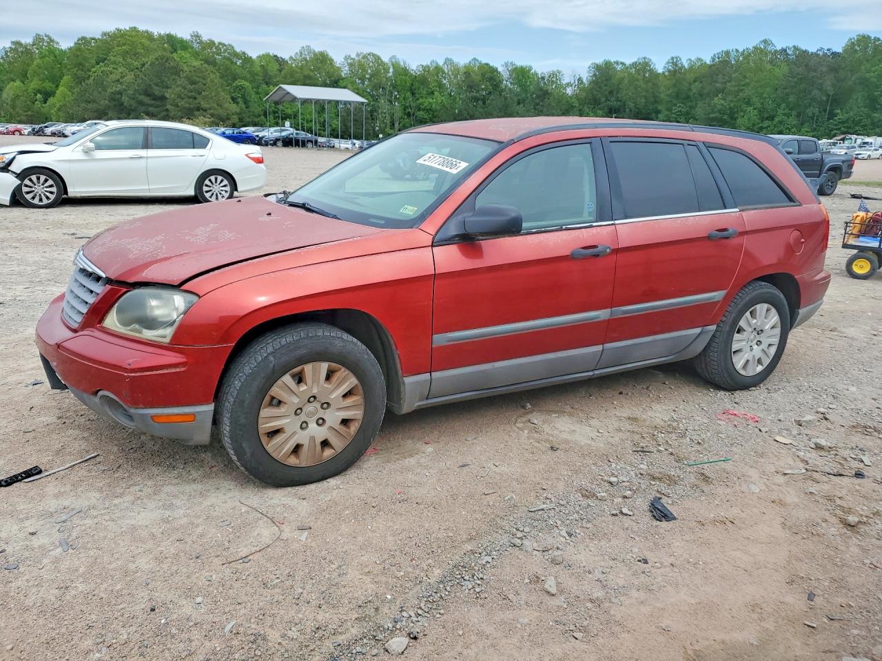 2005 Chrysler Pacifica, VIN 2C8GM48LX5R533395 — Мелкие вмятины и царапины