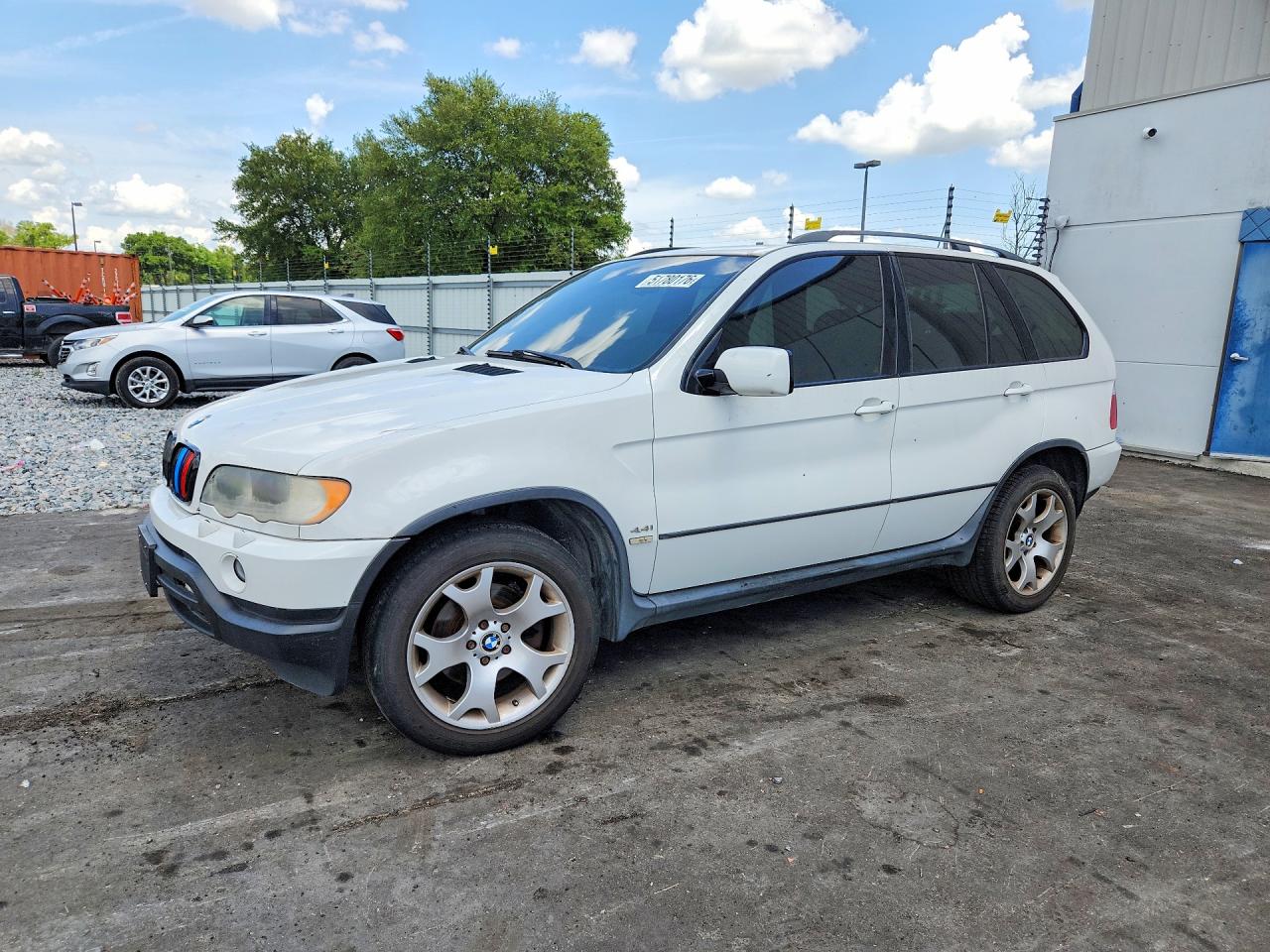 2001 BMW X5 4.4i, VIN WBAFB33591LH08048 — Перед