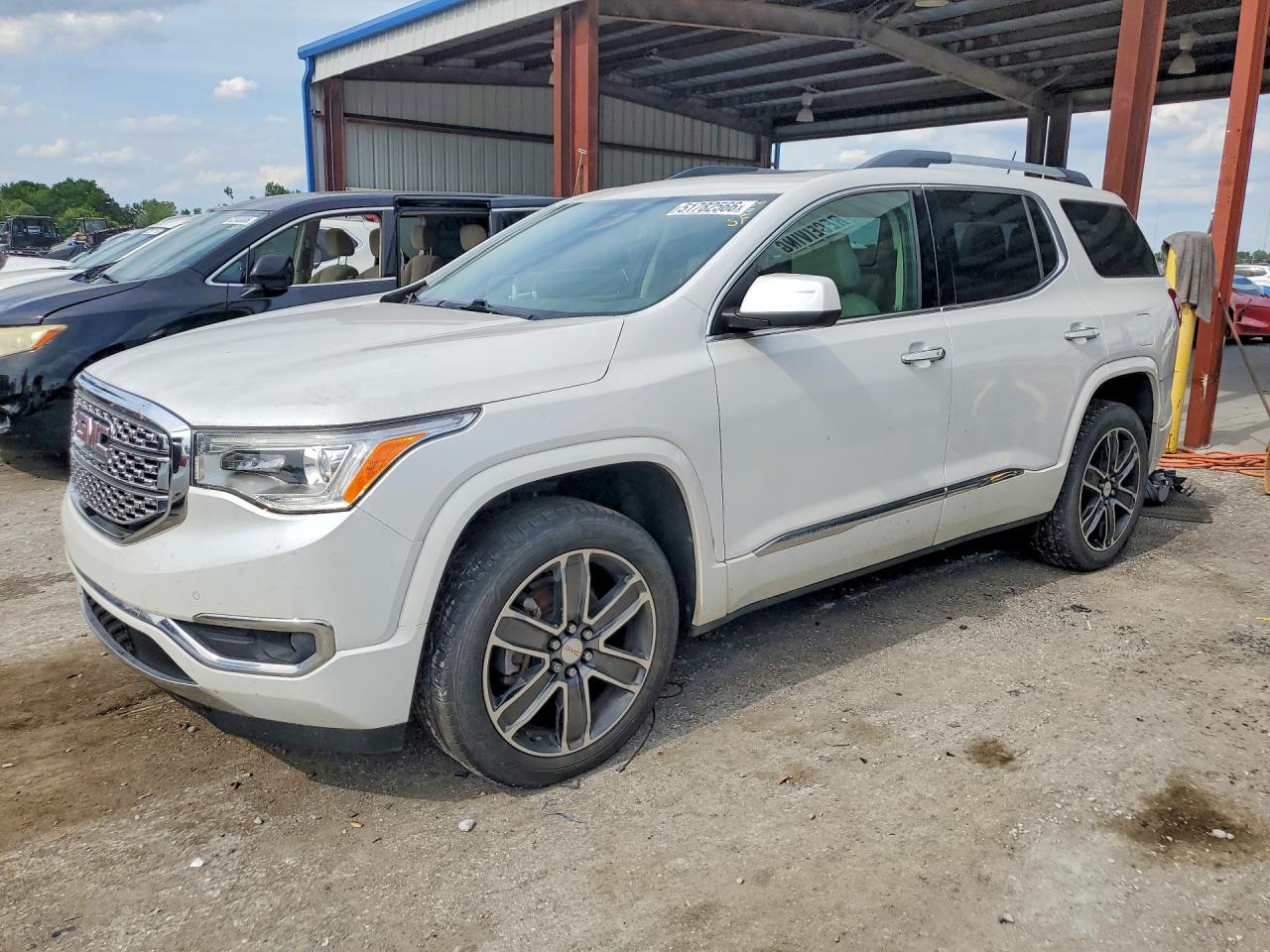 2018 GMC Acadia Denali, VIN 1GKKNPLS0JZ228422 — Stripped