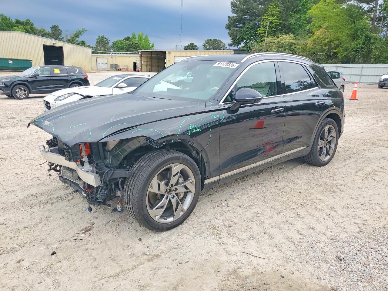 2024 Genesis GV70 Advanced, VIN 5NMMCET10RH001902 — Front end