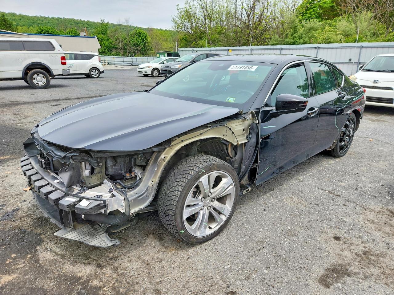 2021 Acura TLX Technology, VIN 19UUB5F4XMA001077 — All over