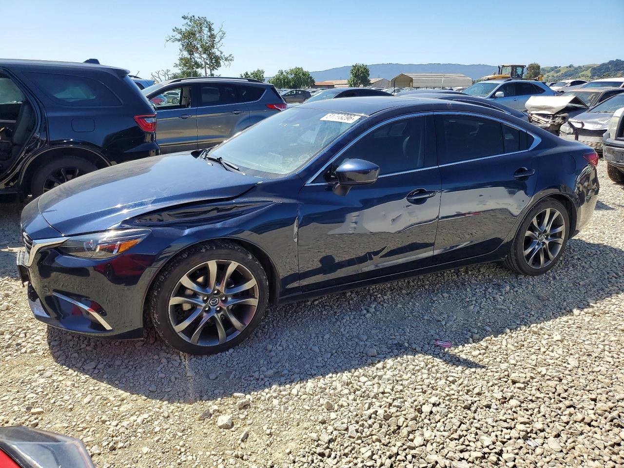 2017 Mazda 6 Grand Touring, VIN JM1GL1W58H1103087 — Front end