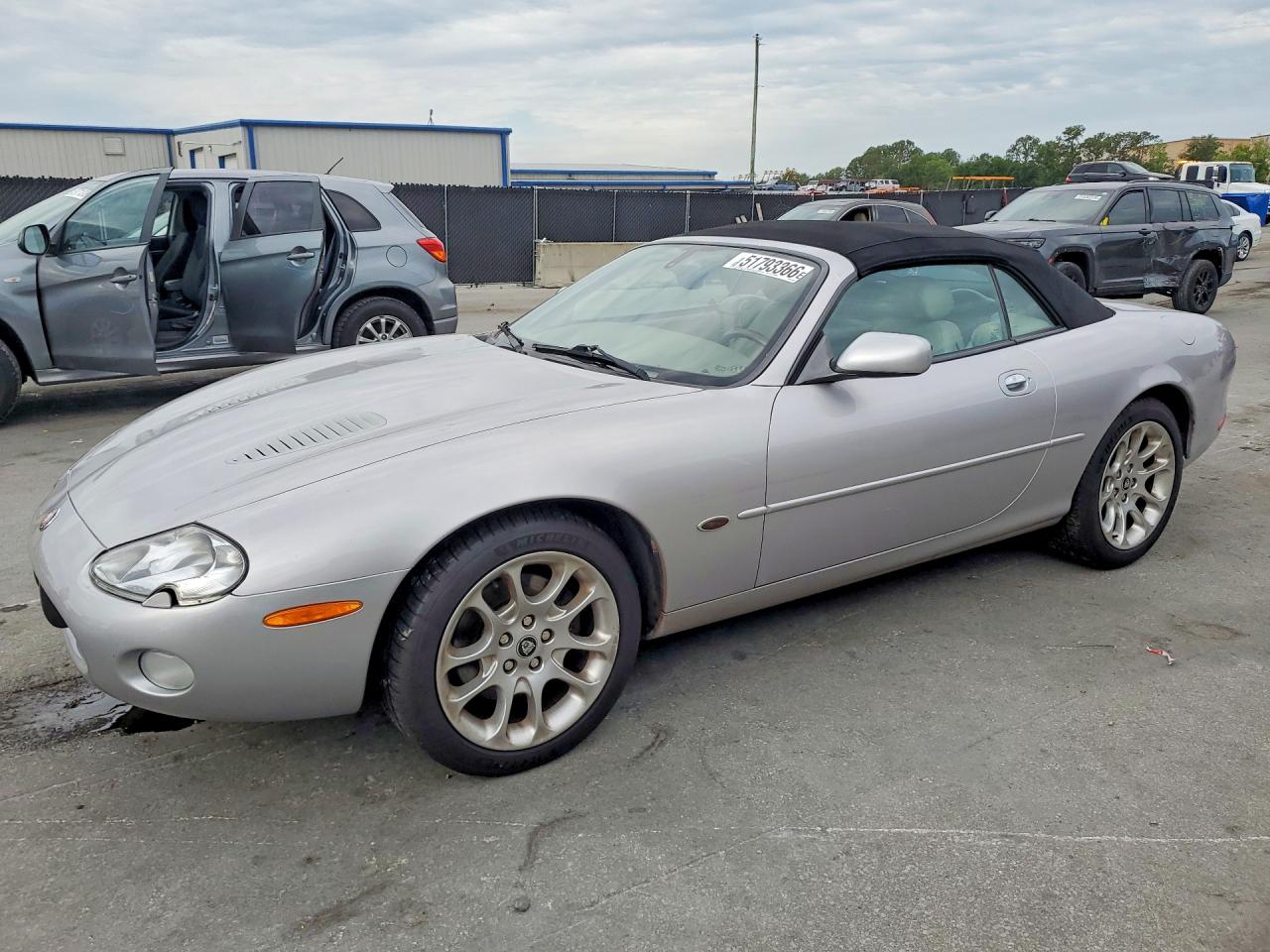 2002 Jaguar XK, VIN SAJDA42B22PA24481 — Minor dents and scratches