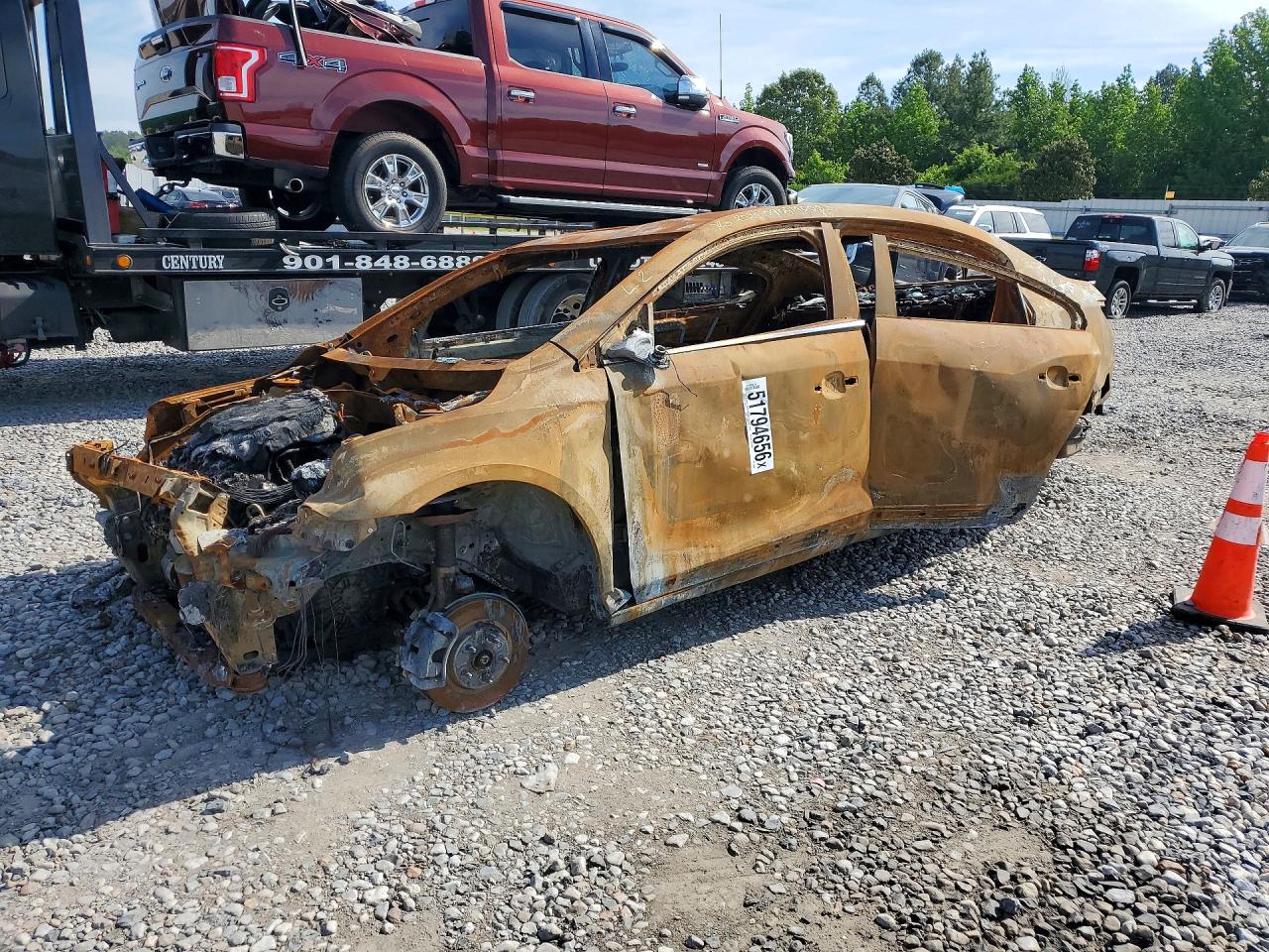 2011 Buick LaCrosse CXS, VIN 1G4GE5ED7BF116445 — Burn